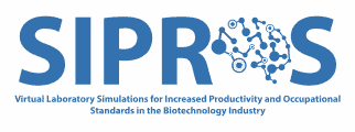 Simulation built in collaboration with SIPROS - Virtual Laboratory Simulation for Increased Productivity and Occupational Standards in the Biotechnology Industry Simulation built in collaboration with SIPROS - Virtual Laboratory Simulation for Increased Productivity and Occupational Standards in the Biotechnology Industry