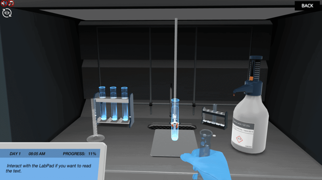Kjeldahl Method Estimate the protein content in food Virtual Lab Labster