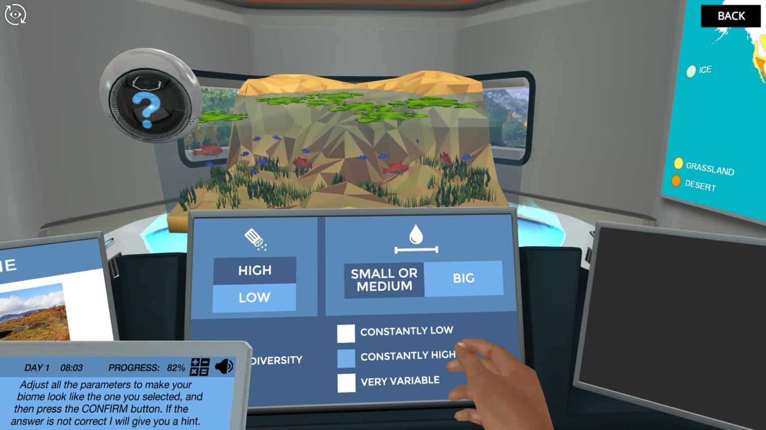 Biomes Identify and create the main biomes on Earth Labster