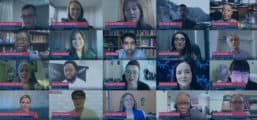 Screenshots of speakers at the 2020 Science Online Conference