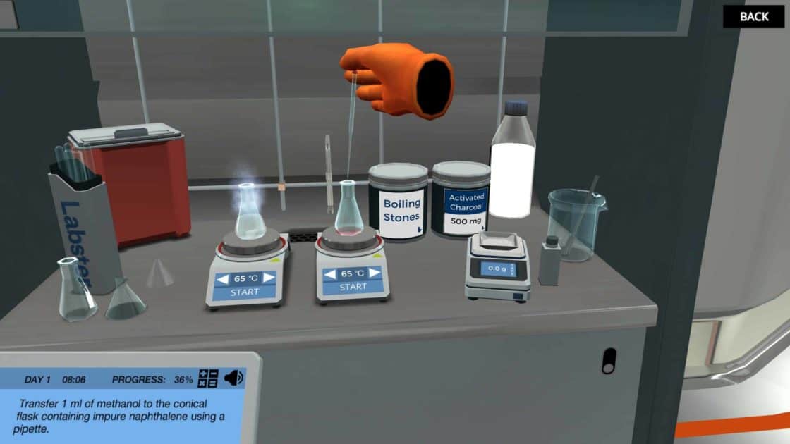 image from Recrystallization virtual lab