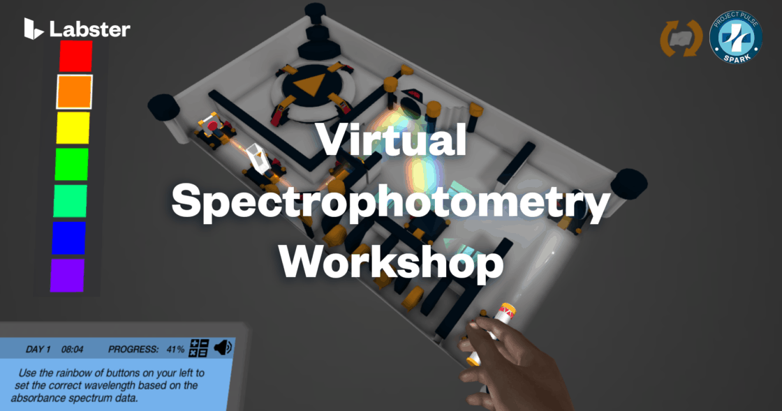 Virtual Spectrophotometry Workshop - Labster - Project Pulse Spark Ottawa