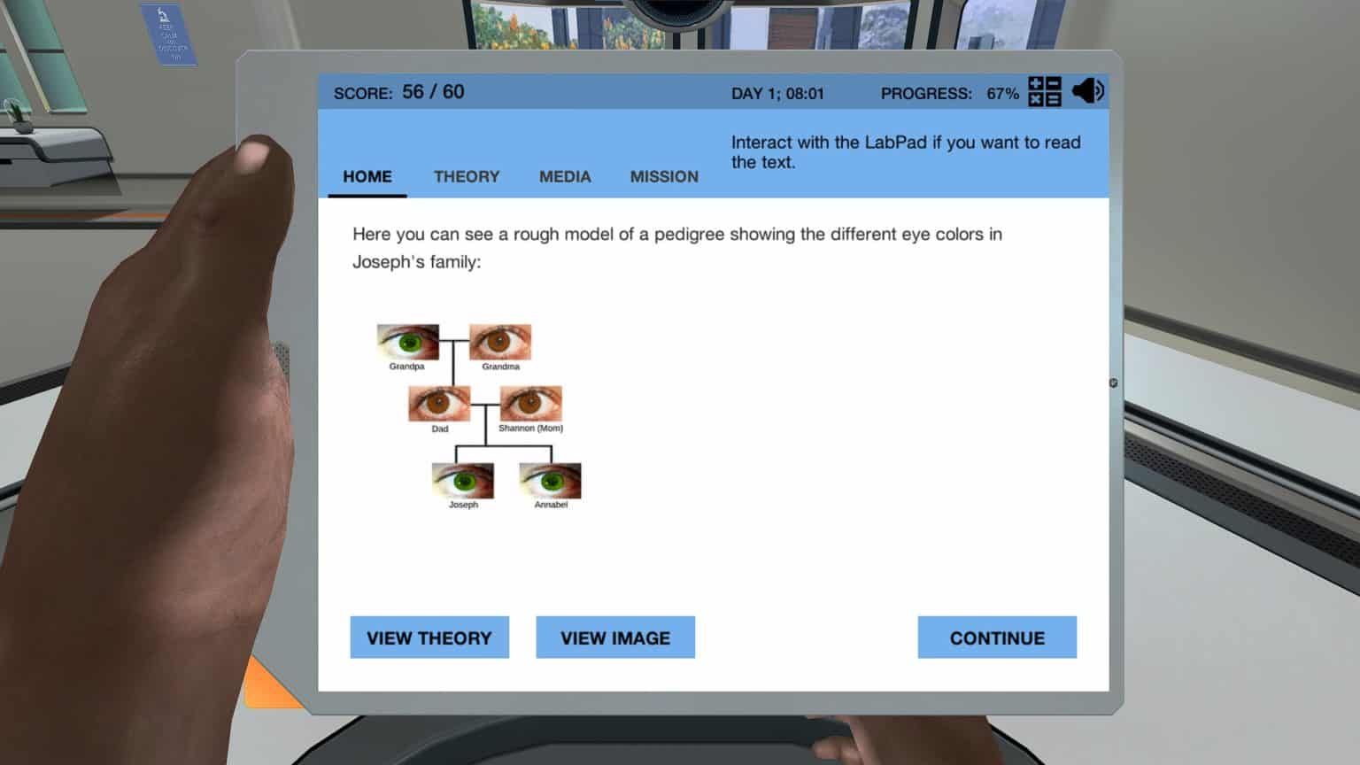 Inheritance with Pedigree Trees (NEW) Labster