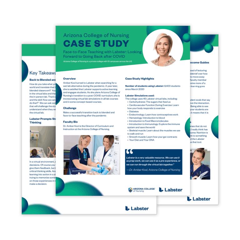 拉伯斯特-亚利桑那护理学院案例研究-Amber Kool博士