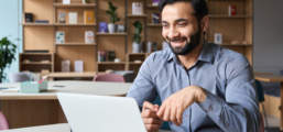 Teacher with Laptop